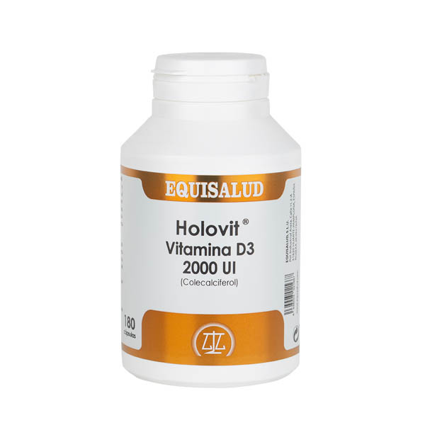 HOLOVIT VITAMINA D3 2.000 UI (COLECALCIFEROL) – 180 cápsulas
