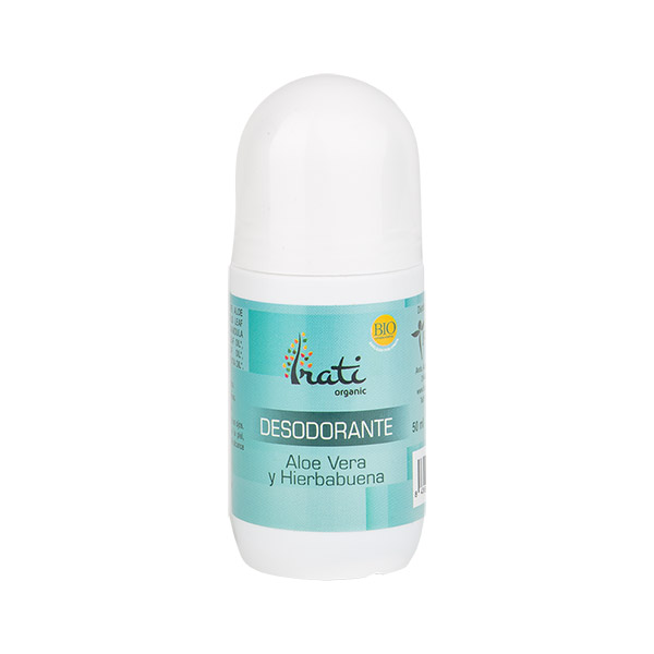 DESODORANTE ROLL-ON ALOE VERA HIERBABUENA – 50 ml.