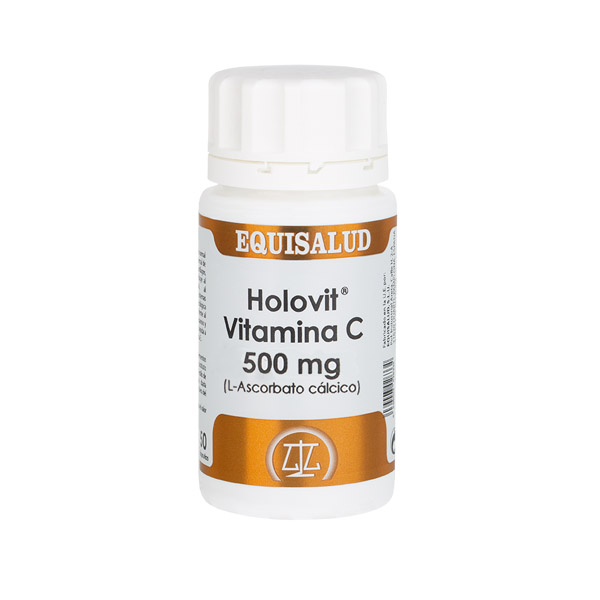 HOLOVIT VITAMINA C 500 mg (L-ASCORBATO CÁLCICO) – 50 cápsulas