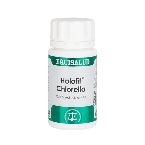 HOLOFIT CHLORELLA (CON PARED CELULAR ROTA – 50 cápsulas