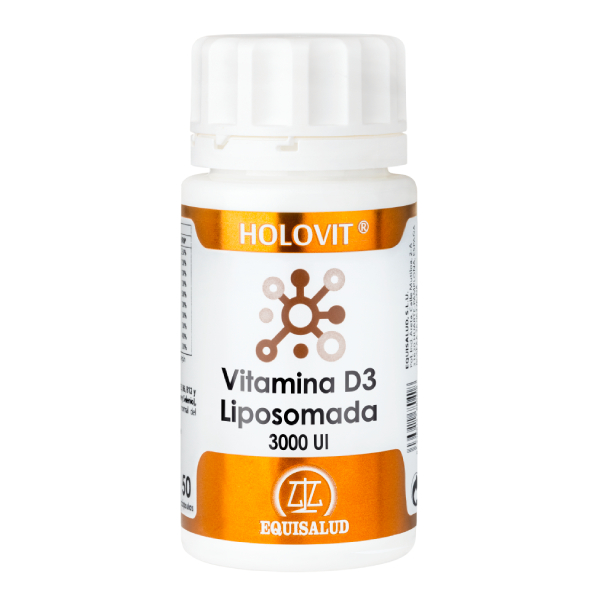 HOLOVIT VITAMINA D3 LIPOSOMADA 3000 UI – 50 cápsulas