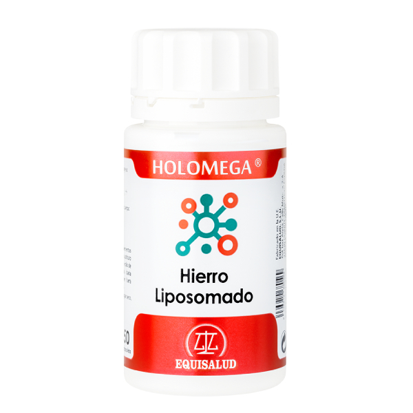 HOLOMEGA HIERRO LIPOSOMADO – 50 cápsulas