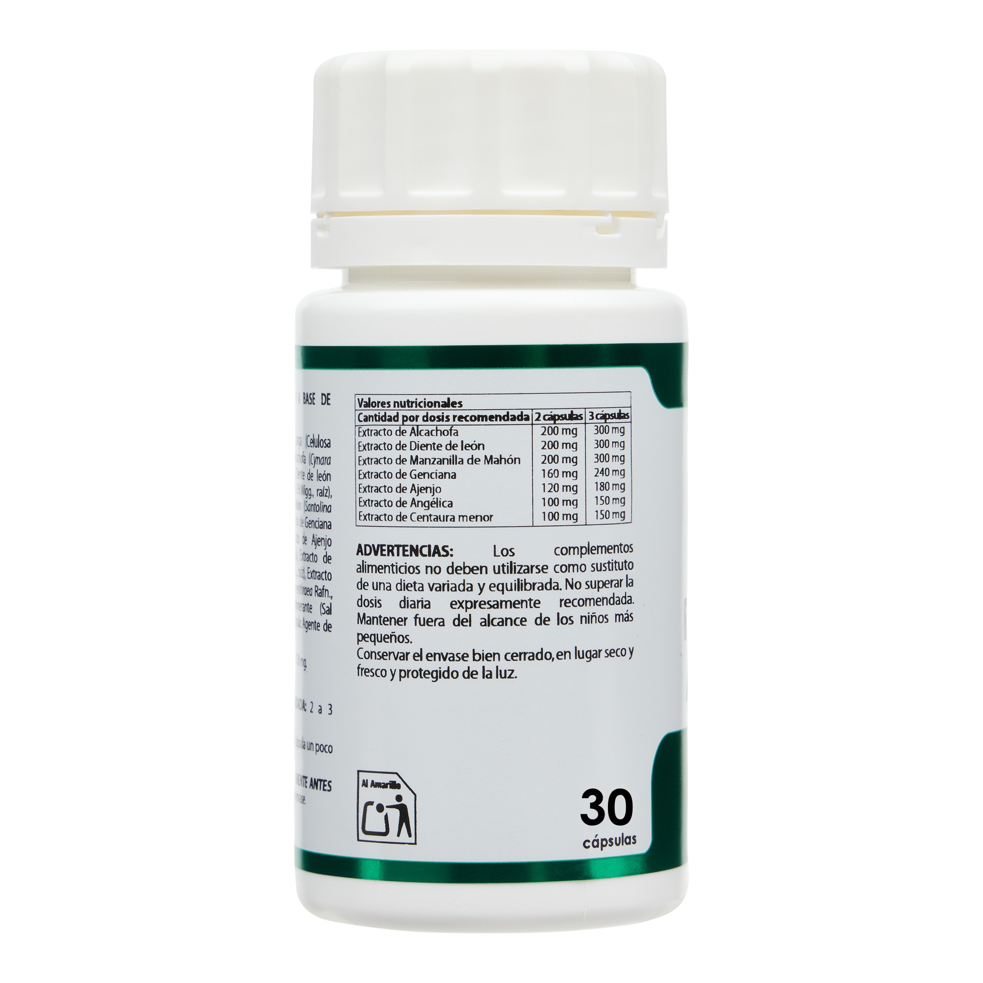 HOLOFIT REMEDIO AMARGO – 30 cápsulas