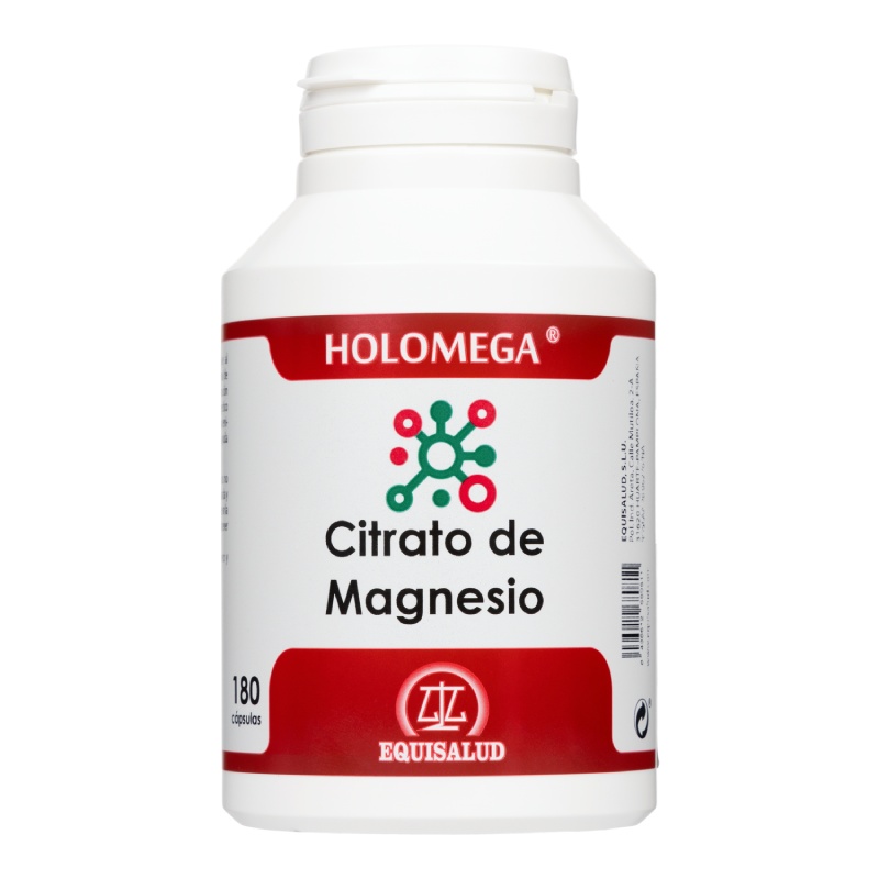 HOLOMEGA CITRATO DE MAGNESIO – 180 cápsulas