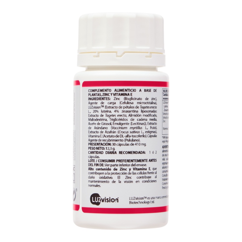 HOLOMEGA LUTEÍNA ALTA ABSORCIÓN – 30 cápsulas