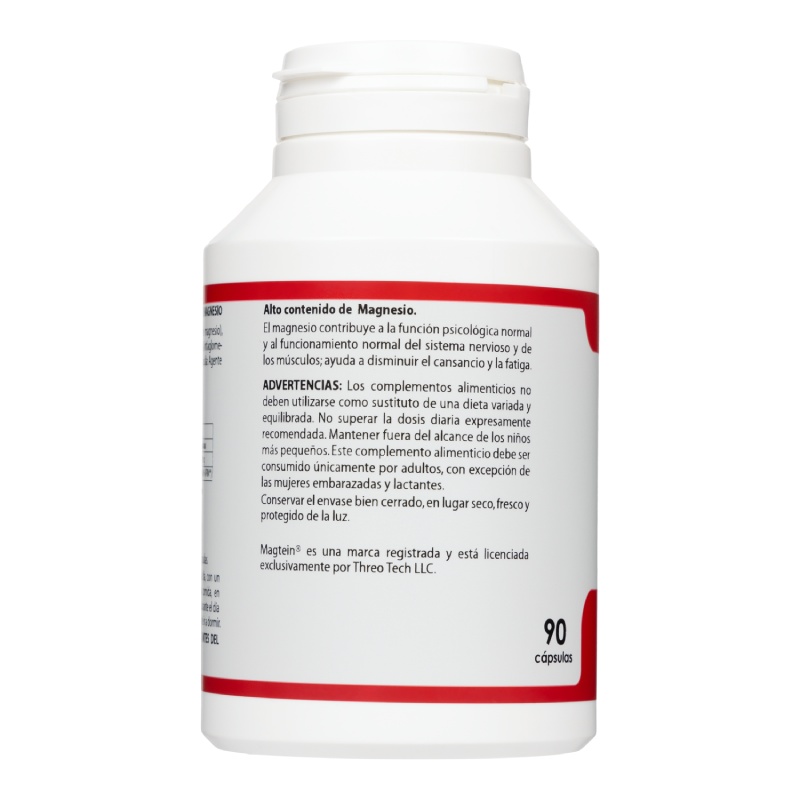 HOLOMEGA MAGTEIN L-TREONATO DE MAGNESIO – 90 cápsulas