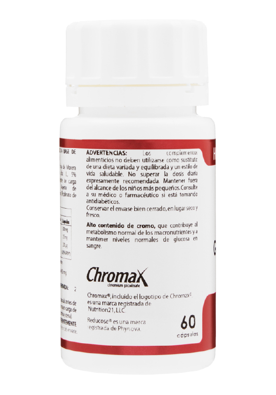 HOLOMEGA GLUCOSTOP – 60 cápsulas