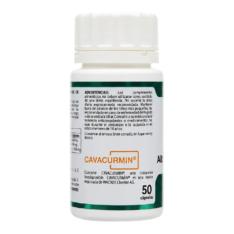 HOLOFIT CÚRCUMA ALTA BIODISPONIBILIDAD – 50 cápsulas