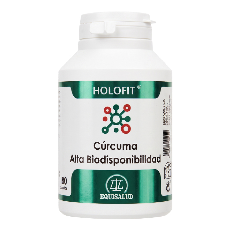 HOLOFIT CÚRCUMA ALTA BIODISPONIBILIDAD – 180 cápsulas