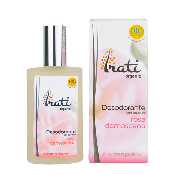 DESODORANTE ROSA DAMASCENA – 100 ml.