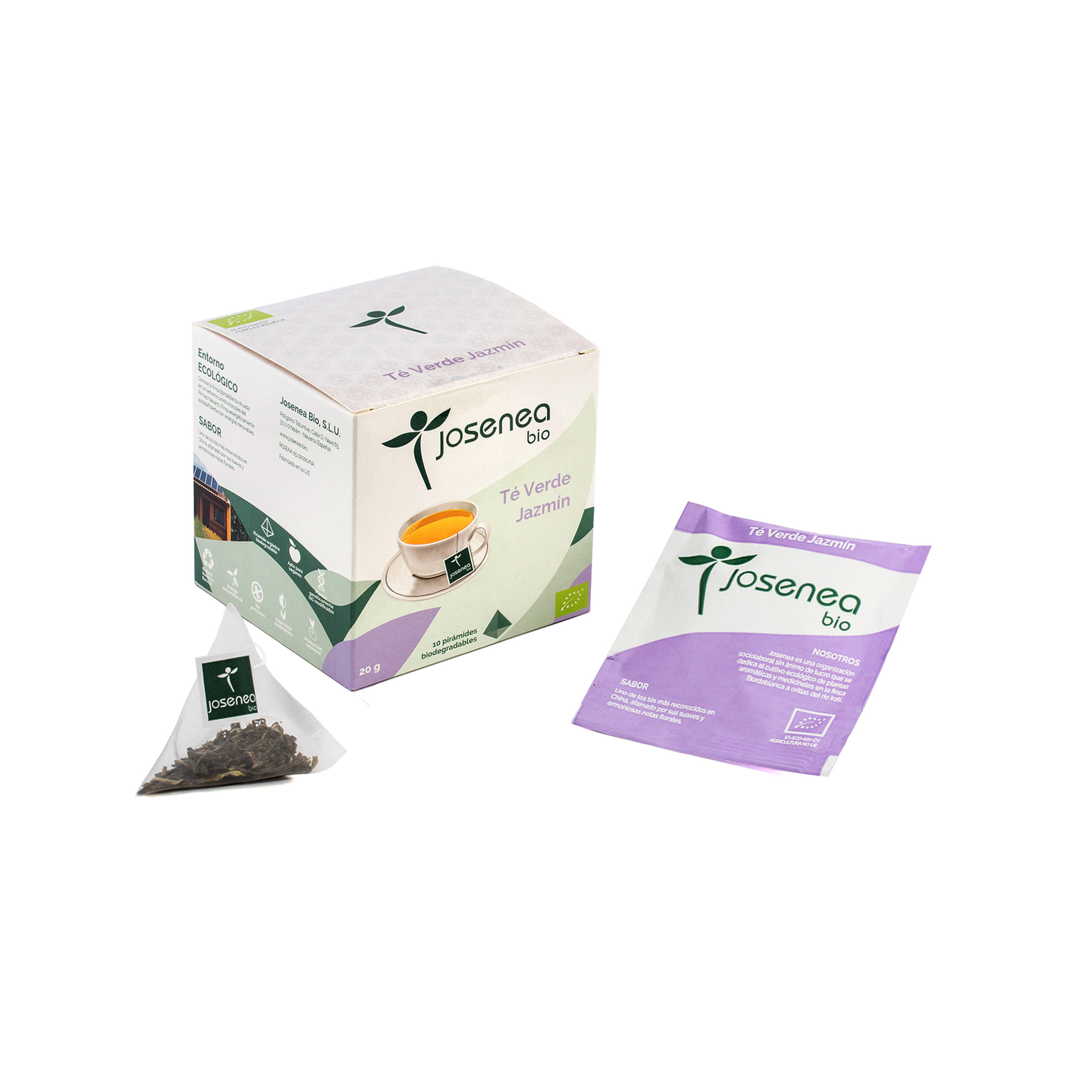 TE VERDE JAZMIN BIO – 10 pirámides ensobradas