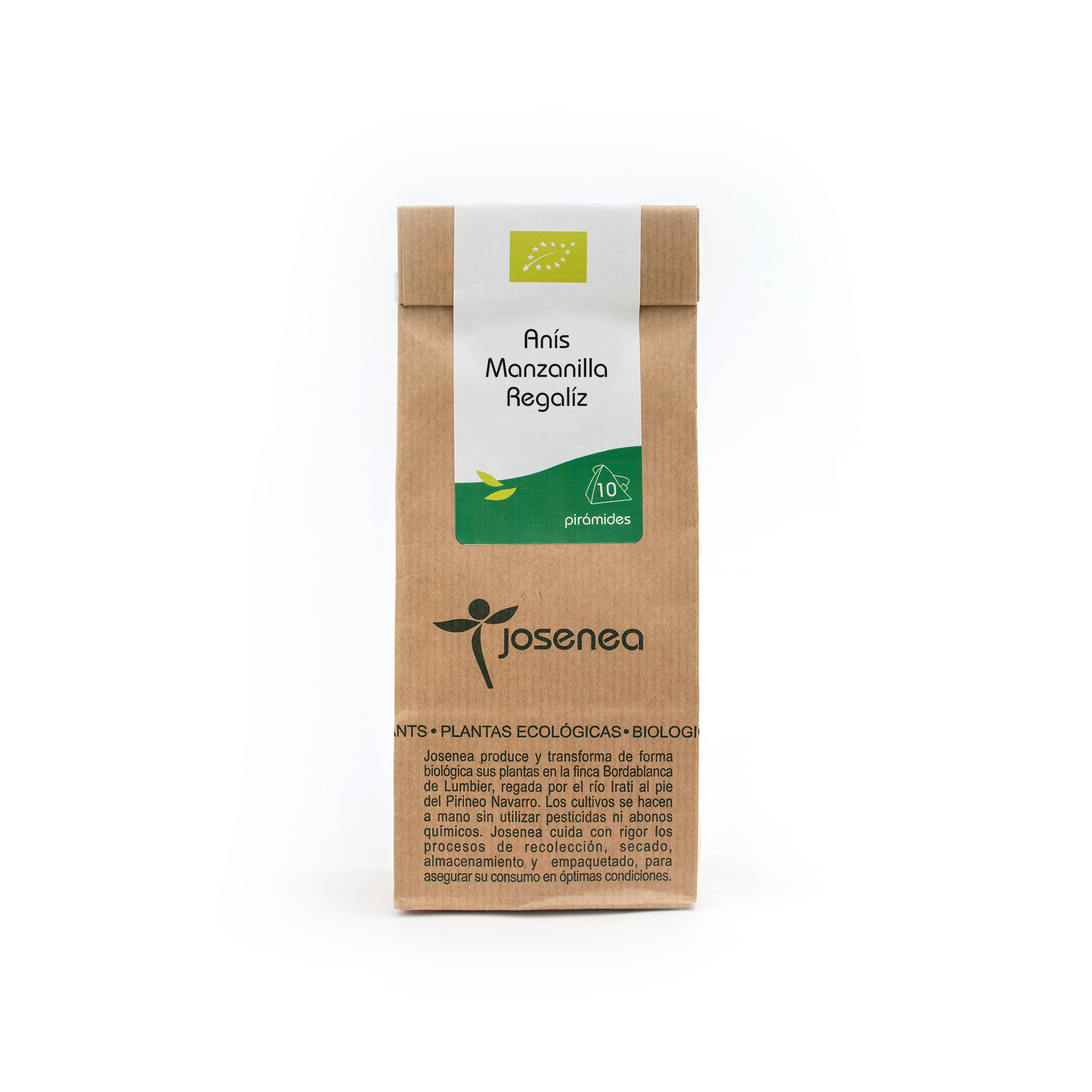 ANÍS-MANZANILLA-REGALIZ BIO – 10 pirámides