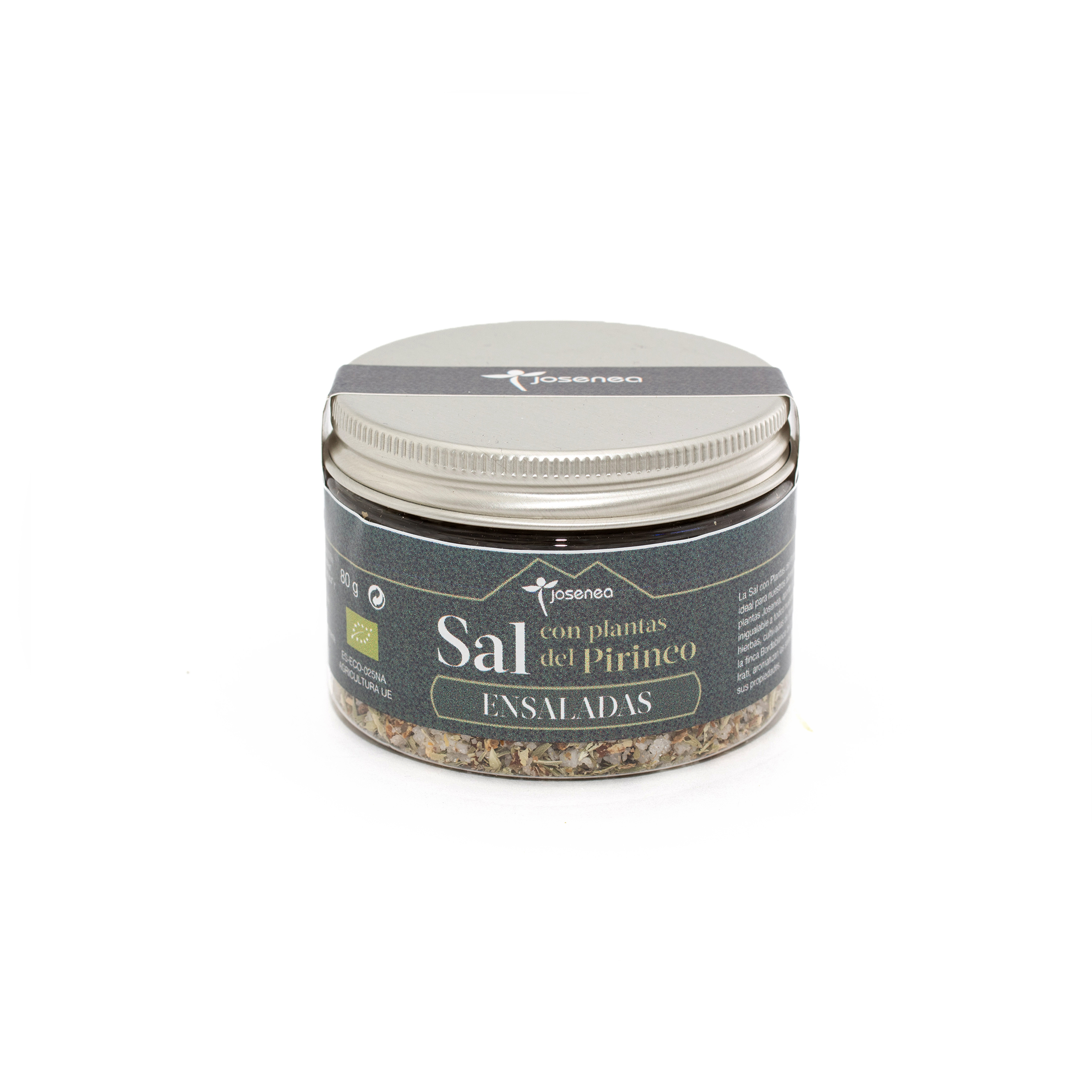 TARRO SAL CON PLANTAS ENSALADAS BIO – 80 gr.