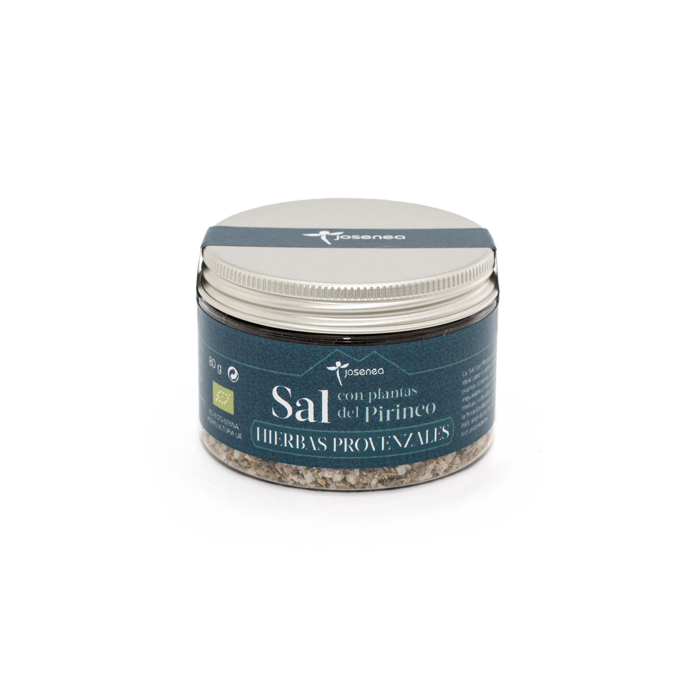 TARRO SAL CON PLANTAS HIERBAS PROVENZALES BIO – 80 gr.